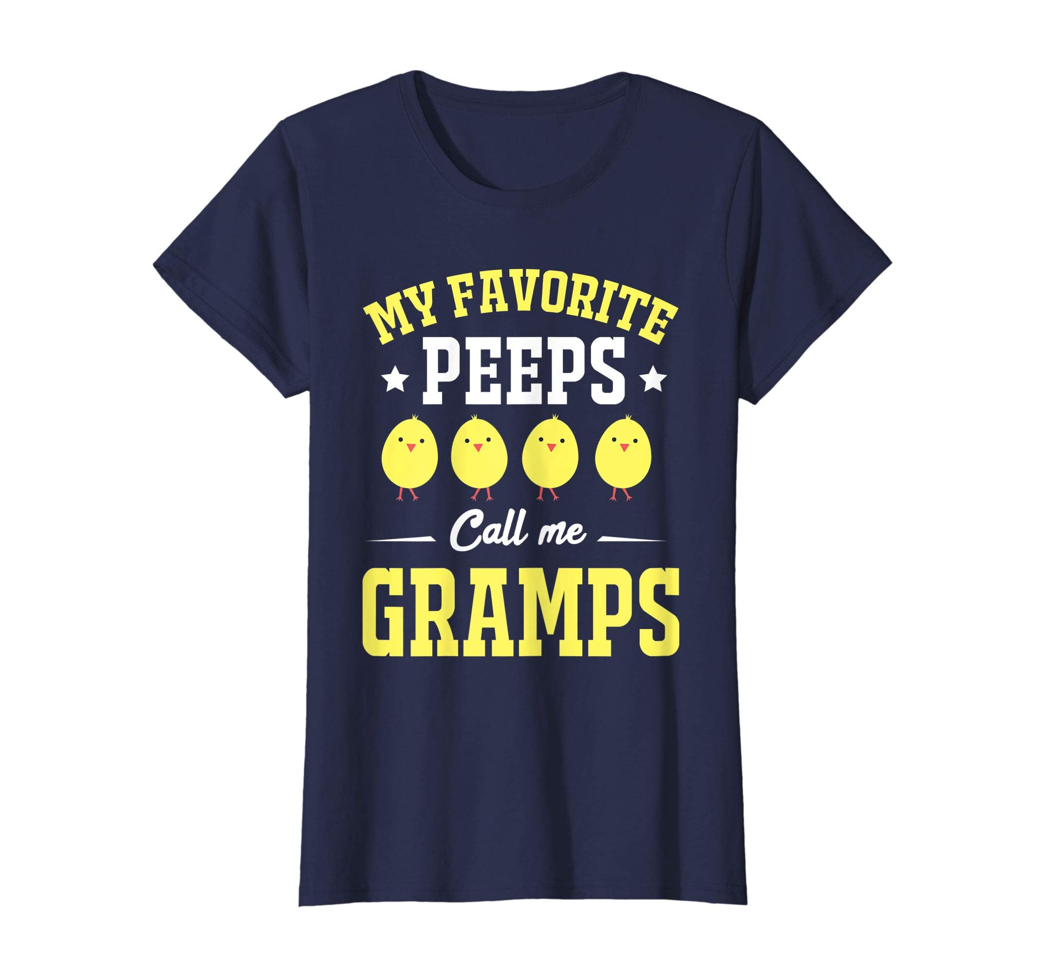 My Favorite Peeps Call Me Gramps Easter Day T-Shirt