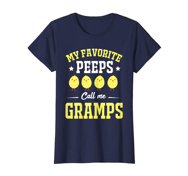 My Favorite Peeps Call Me Gramps Easter Day T-Shirt