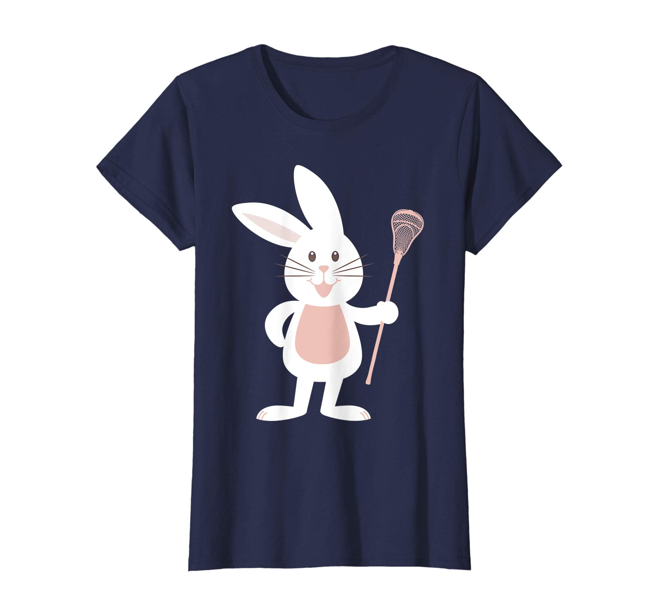 Cute Lacrosse- Easter Bunny T-shirt For Men Women Kids