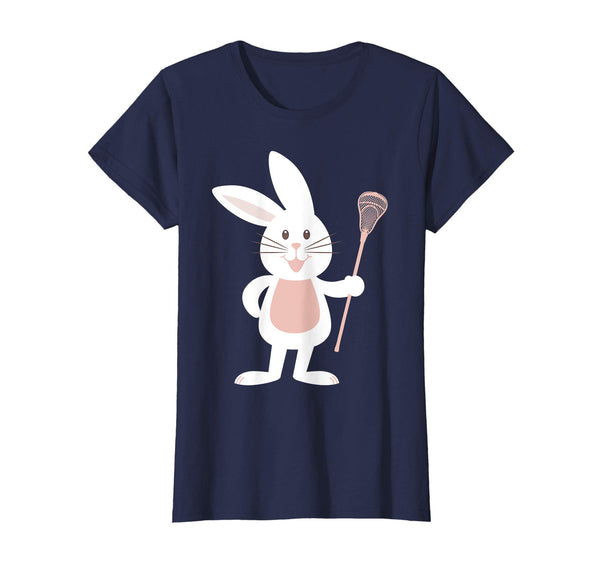 Cute Lacrosse- Easter Bunny T-shirt For Men Women Kids