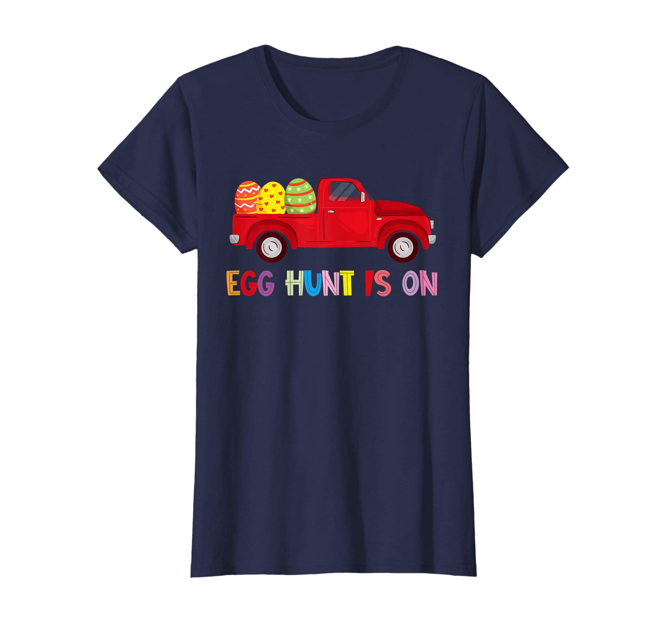 Happy Easter Truck Egg Hunt Is On Kids Boys Girls Shirt Gift