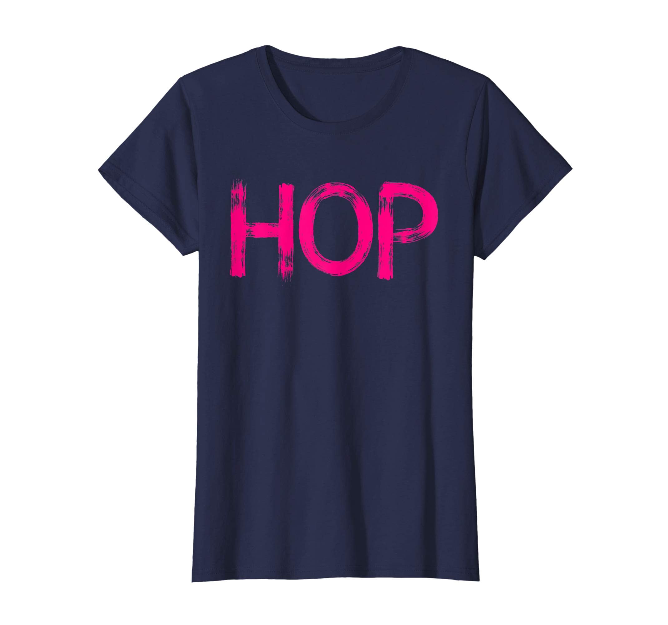 Hop T-shirt Easter Bunny Day Funny Pink Art Meme Tshirt
