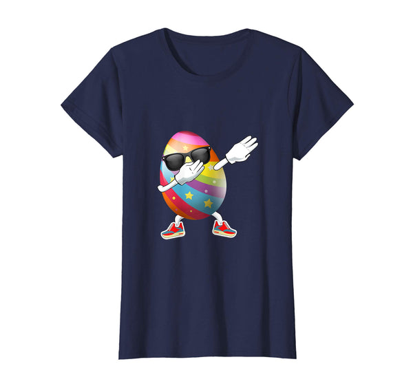 Dabbing Egg Easter Bunny Rabbit T-Shirt Kids Boys Girls