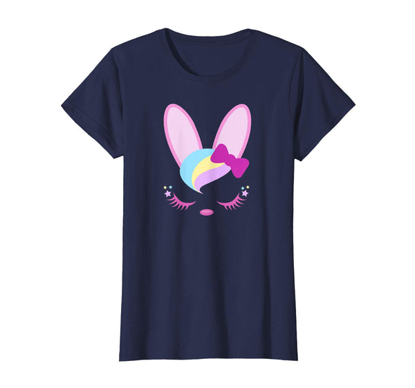 Easter Bunny Sleeping Face Shirt Girls Kids Toddlers Bunnies