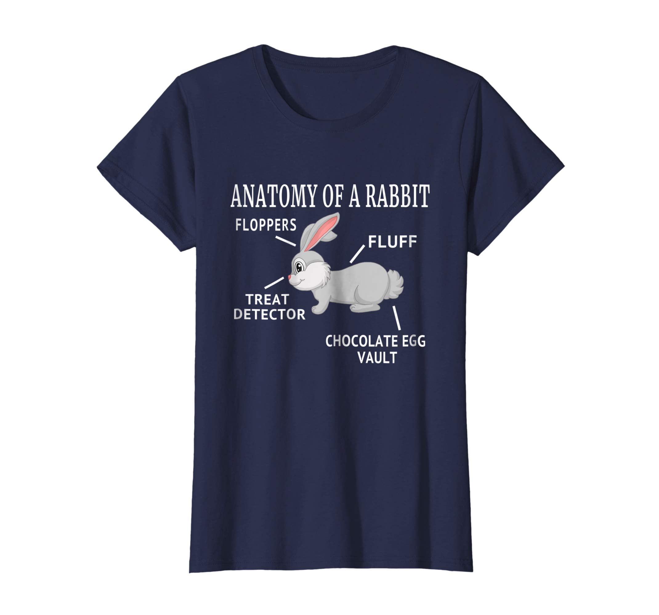 Anatomy of a Rabbit Easter Bunny Shirt Boys Girls Adult