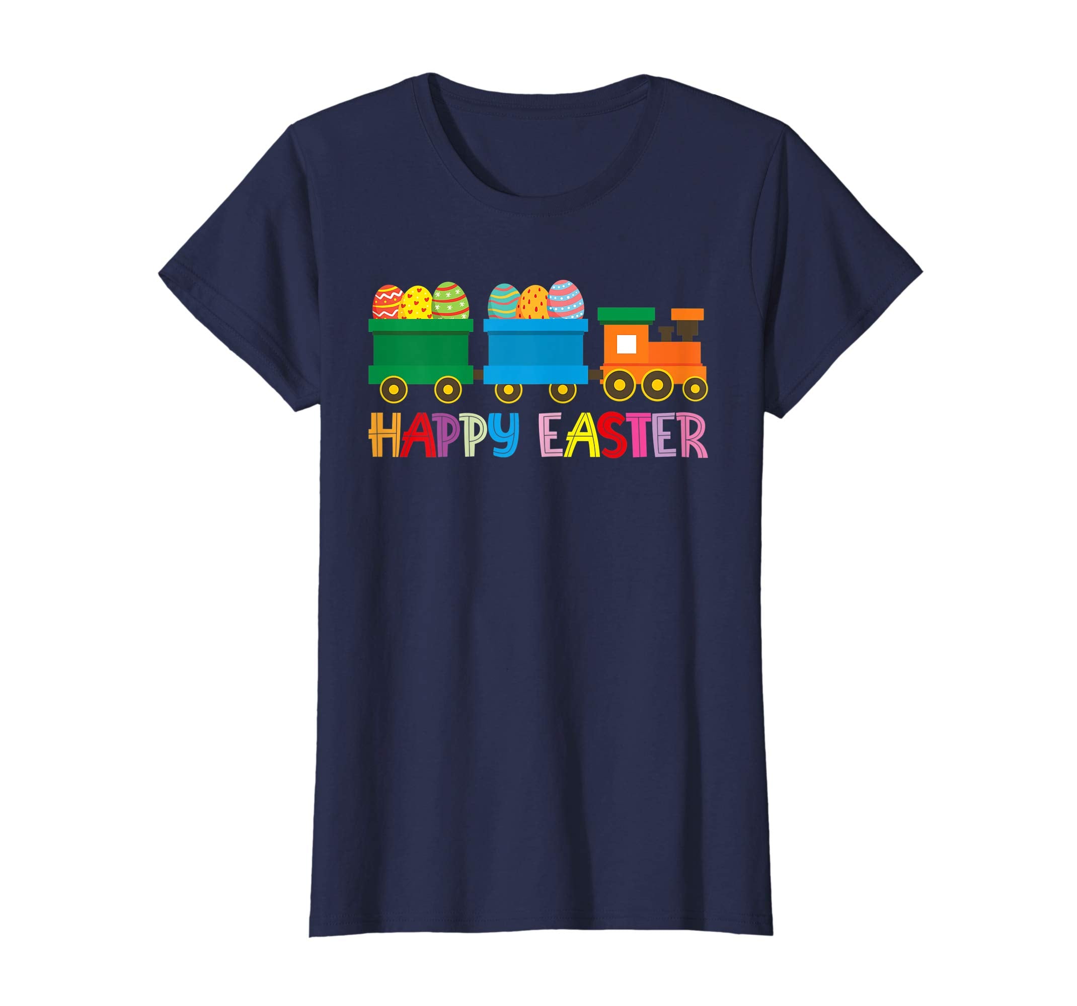 Happy Easter Train Egg Hunt Kid Boys Girls Outfit Gift Shirt