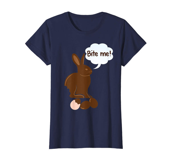 Bite Me Chocolate Easter Day Bunny Candy T-Shirt Lovely