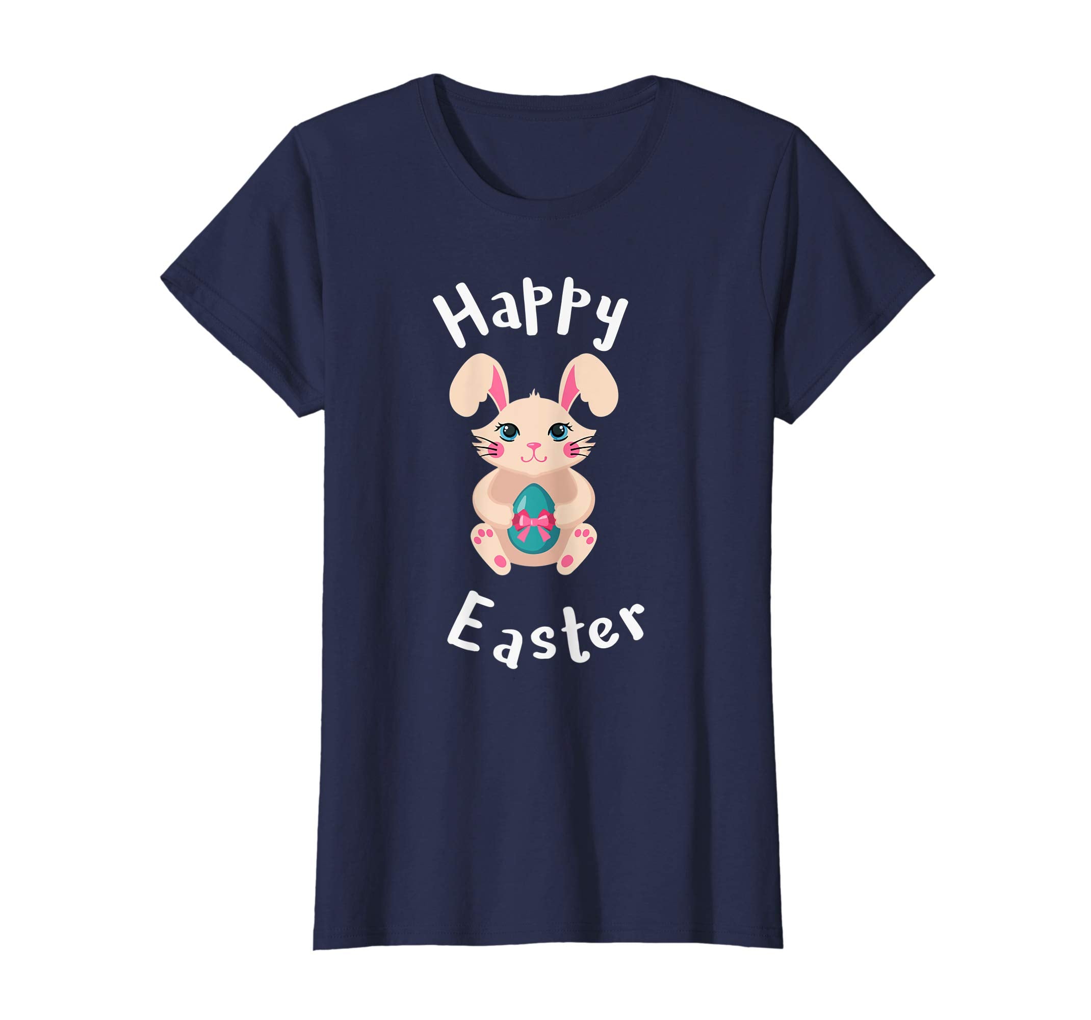 HAPPY EASTER BUNNY HOLD EGGS GIFT FOR GIRLS TEENS KIDS