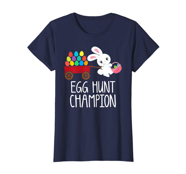 Easter Bunny T-Shirt Girls Kids Toddlers EGG HUNT CHAMPION