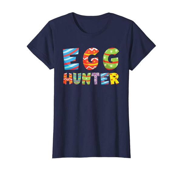 Egg Hunter Funny Easter Shirt Easter Egg Bunny Shirt Kids