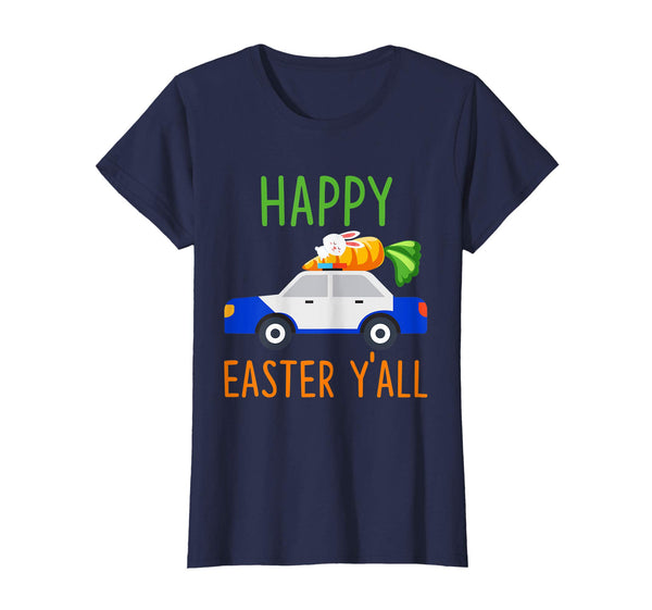 Police-Car Happy-Easter-Y'all T-shirt Hunting-Season-Egg