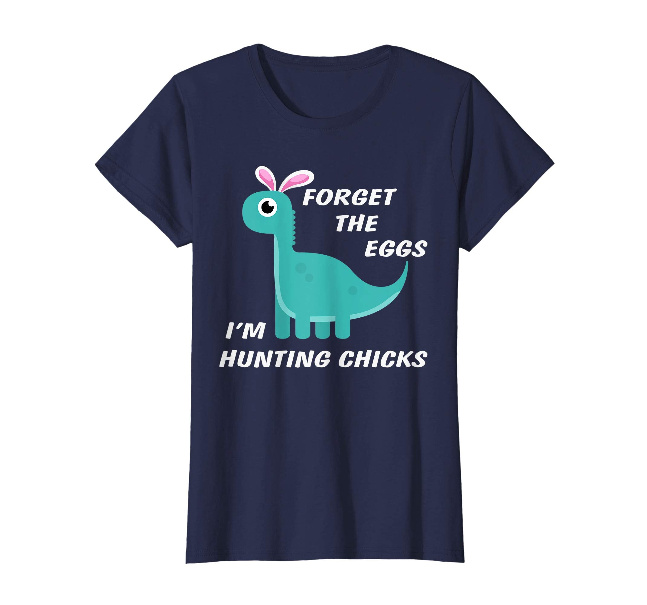 Forget Eggs Im Hunting Chicks Easter Shirt Kids Boys Girls