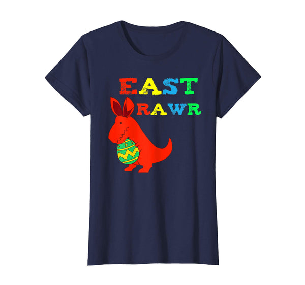 Happy Eastrawr T Rex Dinosaur Easter Bunny Egg Shirt