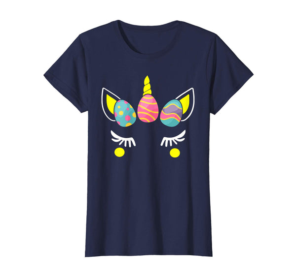 Funny Bunny Unicorn Face Easter Egg Easter Day Shirt Gift