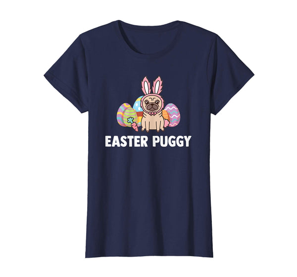 Easter Puggy Cute Dog Pug Funny Easter T Shirt Men Women Kid