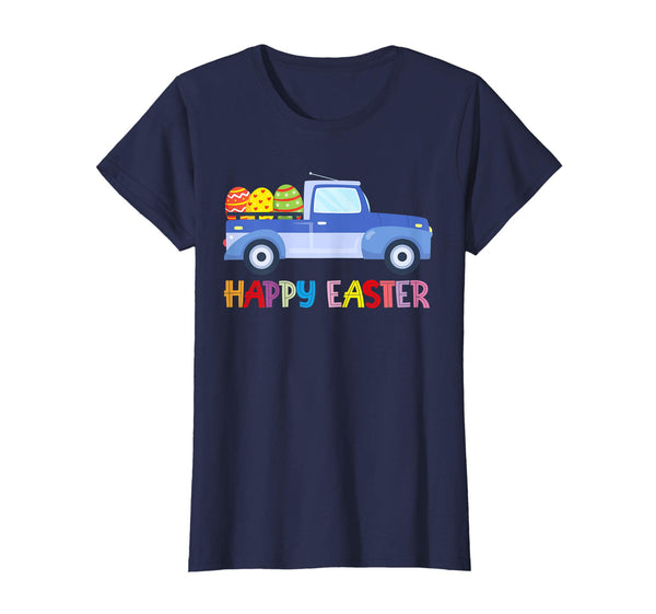 Happy Easter Truck Egg Hunt Is On Kids Boys Girls Shirt Gift