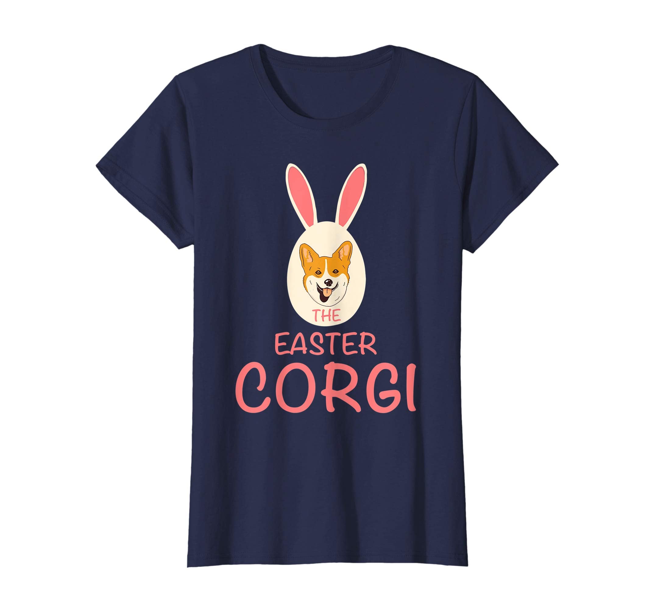 The easter corgi t-shirt. Funny Easter corgi dog shirt.