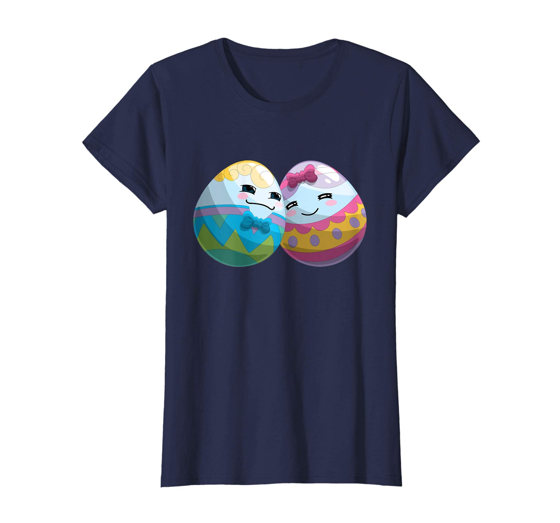 Easter Shirt with Cute Egg Couple for Men and Women