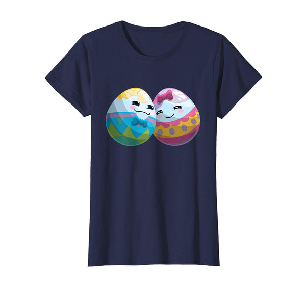 Easter Shirt with Cute Egg Couple for Men and Women