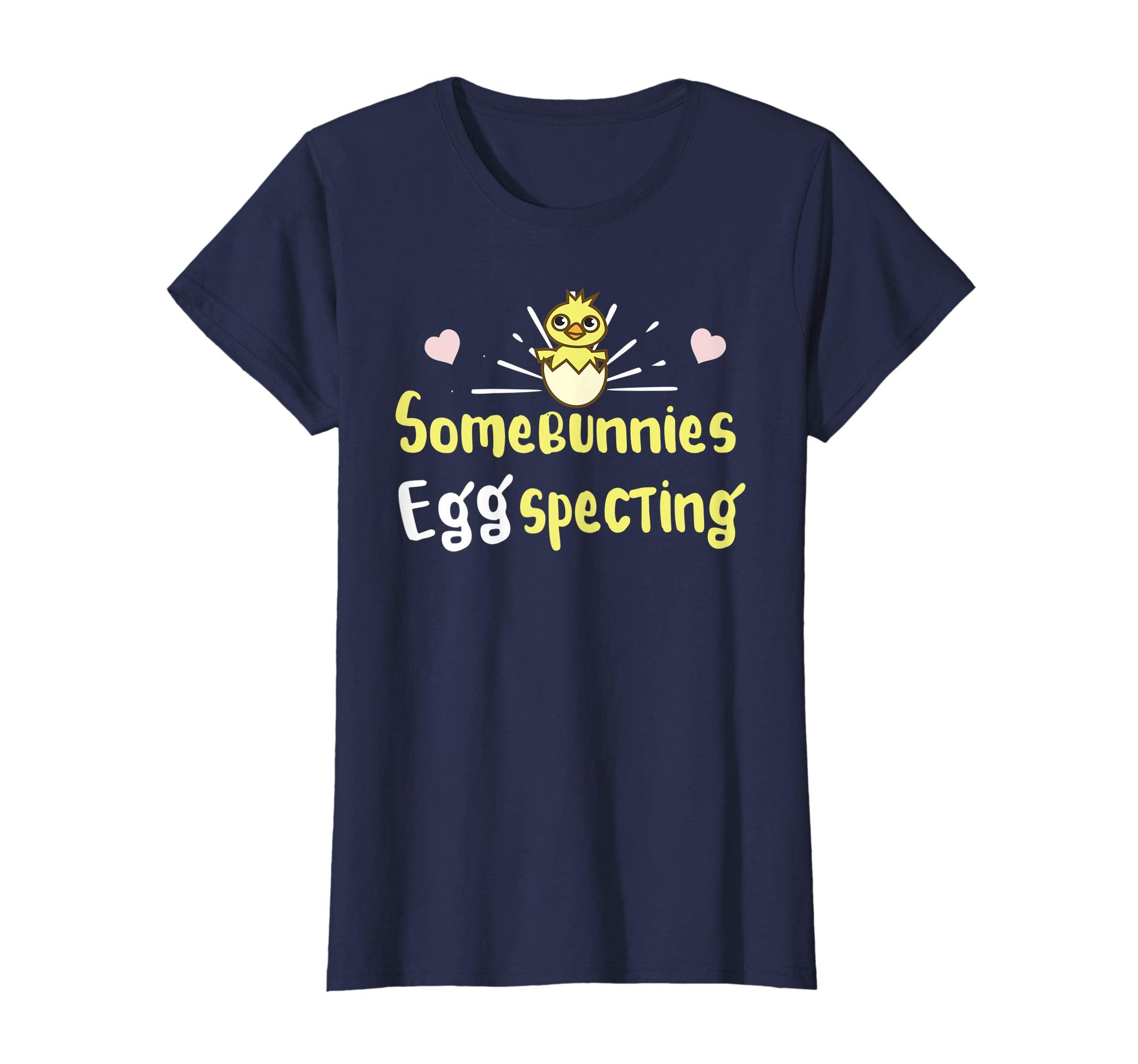 Somebunnies Eggspecting Easter Bunn Pregnancy reveal T-Shirt