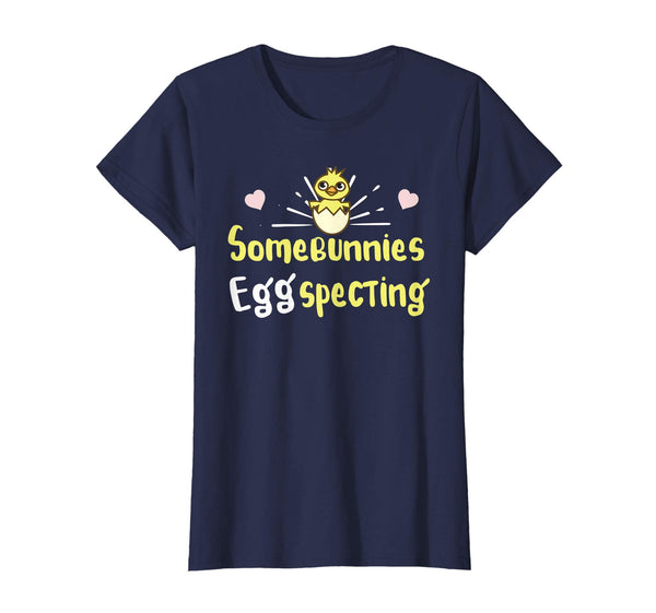 Somebunnies Eggspecting Easter Bunn Pregnancy reveal T-Shirt