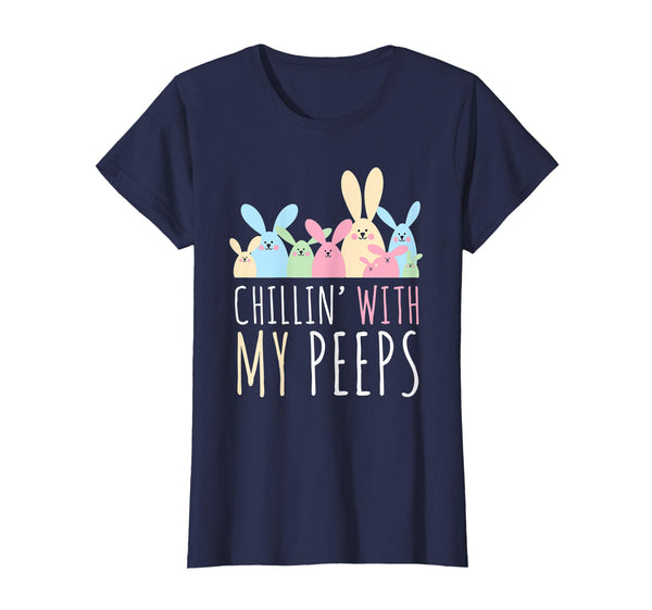 Chillin With My Peeps TShirt Easter Bunny Candy Shirt