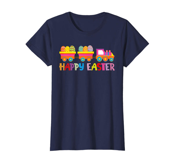Happy Easter Train Egg Hunt Kid Boys Girls Outfit Gift Shirt