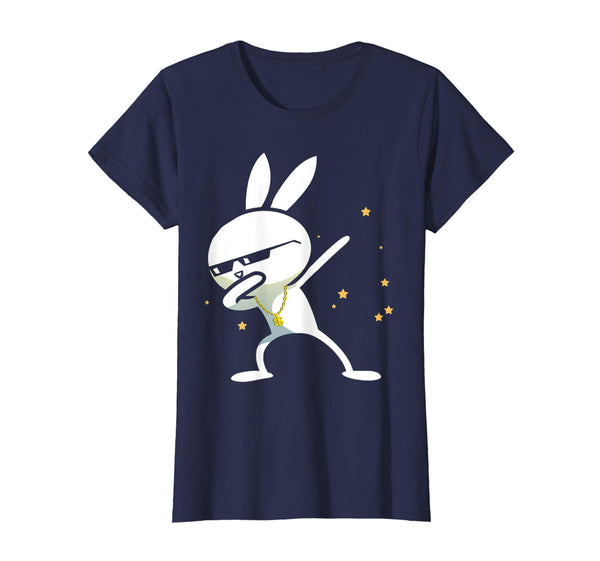 Dabbing Hip Hop Bunny Easter Shirt for Boys Girls Adults Dab