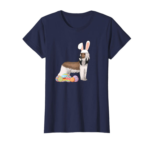 Easter Shirt Afghan Hound Funny Bunny Ears &amp; Eggs Gift