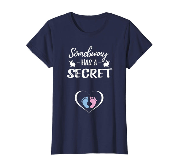 Womens Cute Easter Pregnancy Announcement T-Shirt