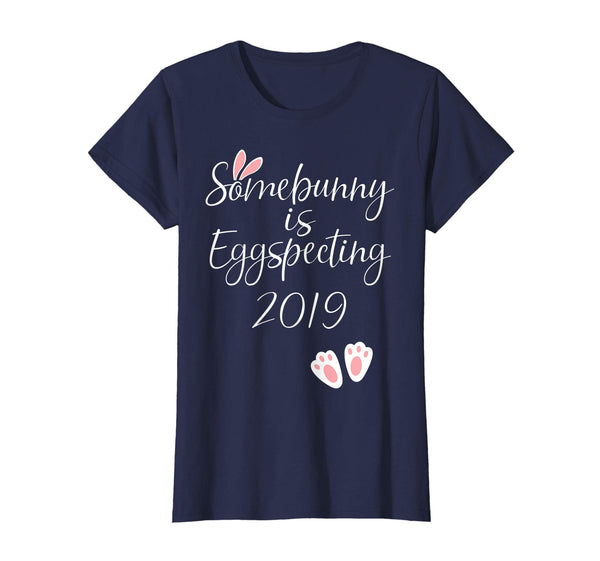 Easter Pregnancy Announcement Somebunny Is Eggspecting Shirt