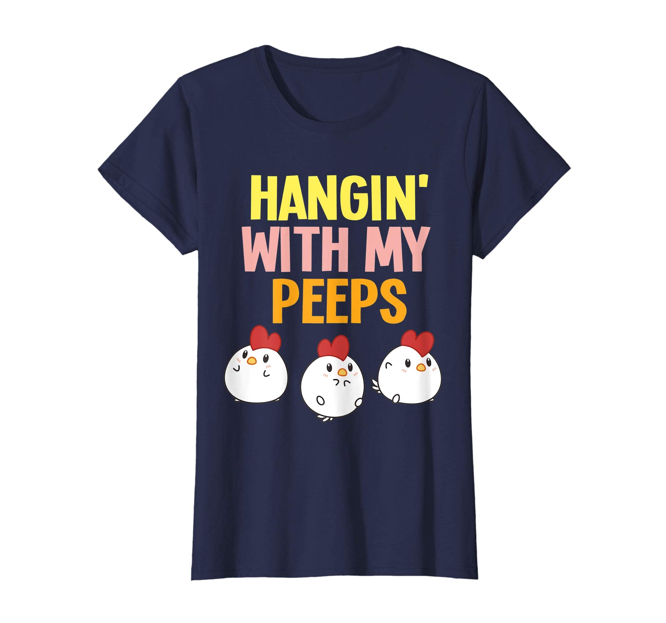 Hanging Chilling With My-Peeps Easter Chicks TShirt