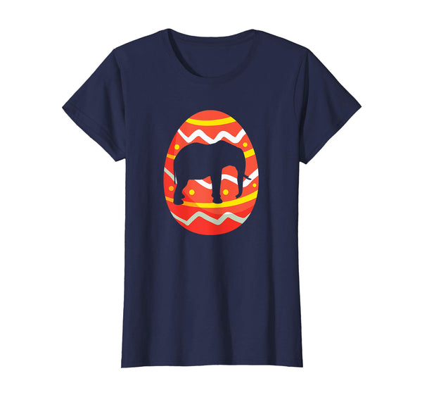 Happy Elephant Easter Egg Bunny T-Shirt for Kids Boys Girls