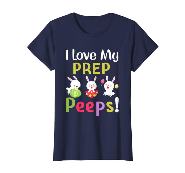 I Love My Prep Peeps Happy Easter Teacher Tshirt