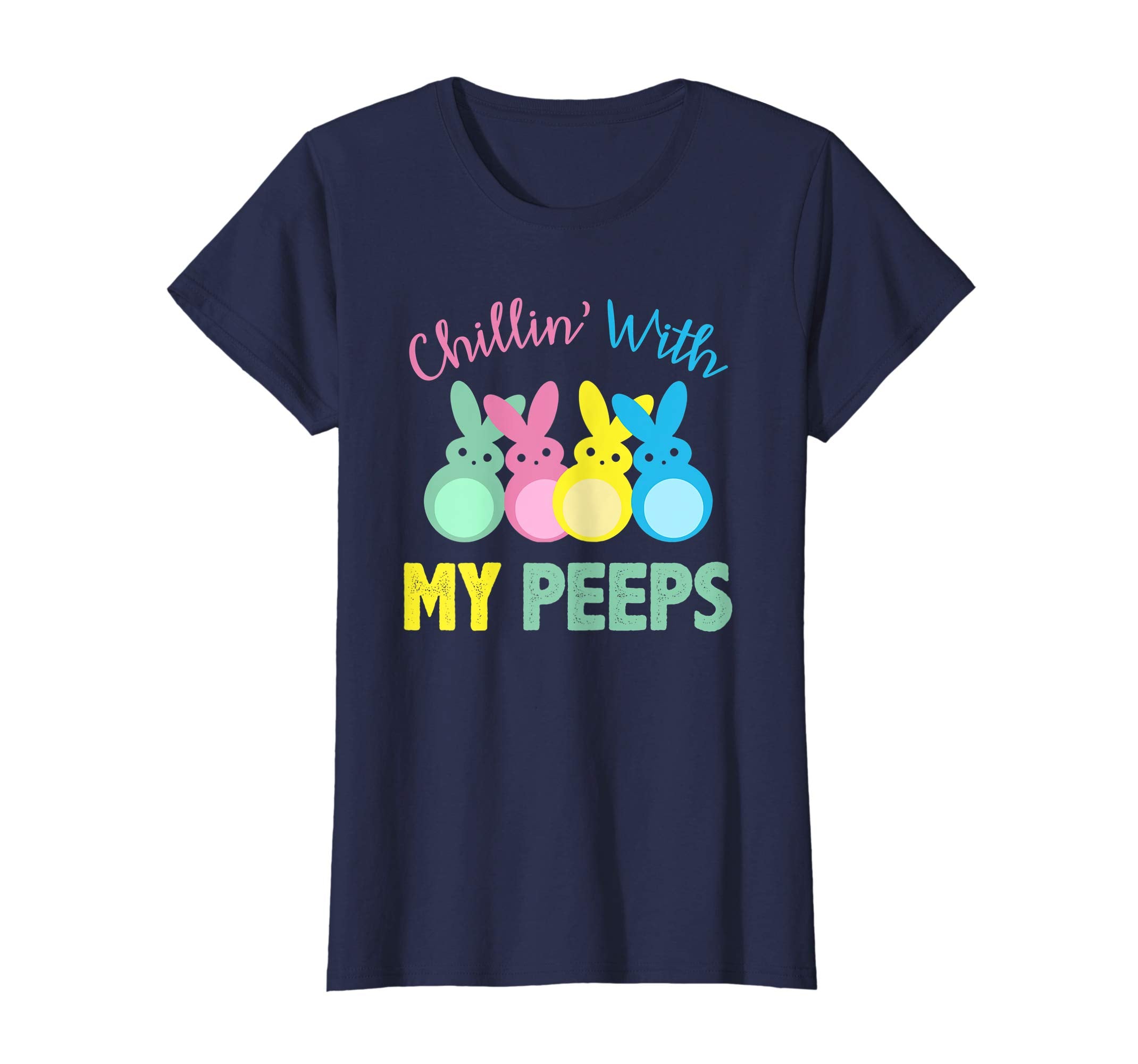 Chillin With My Peeps TShirt Easter Bunny Candy Shirt