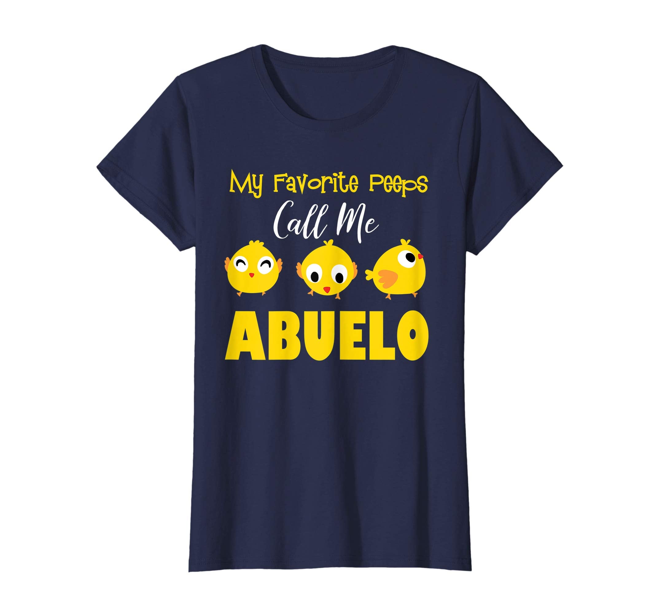 My Favorite Peeps Call Me ABUELO Shirt Easter Day Bunny Gift