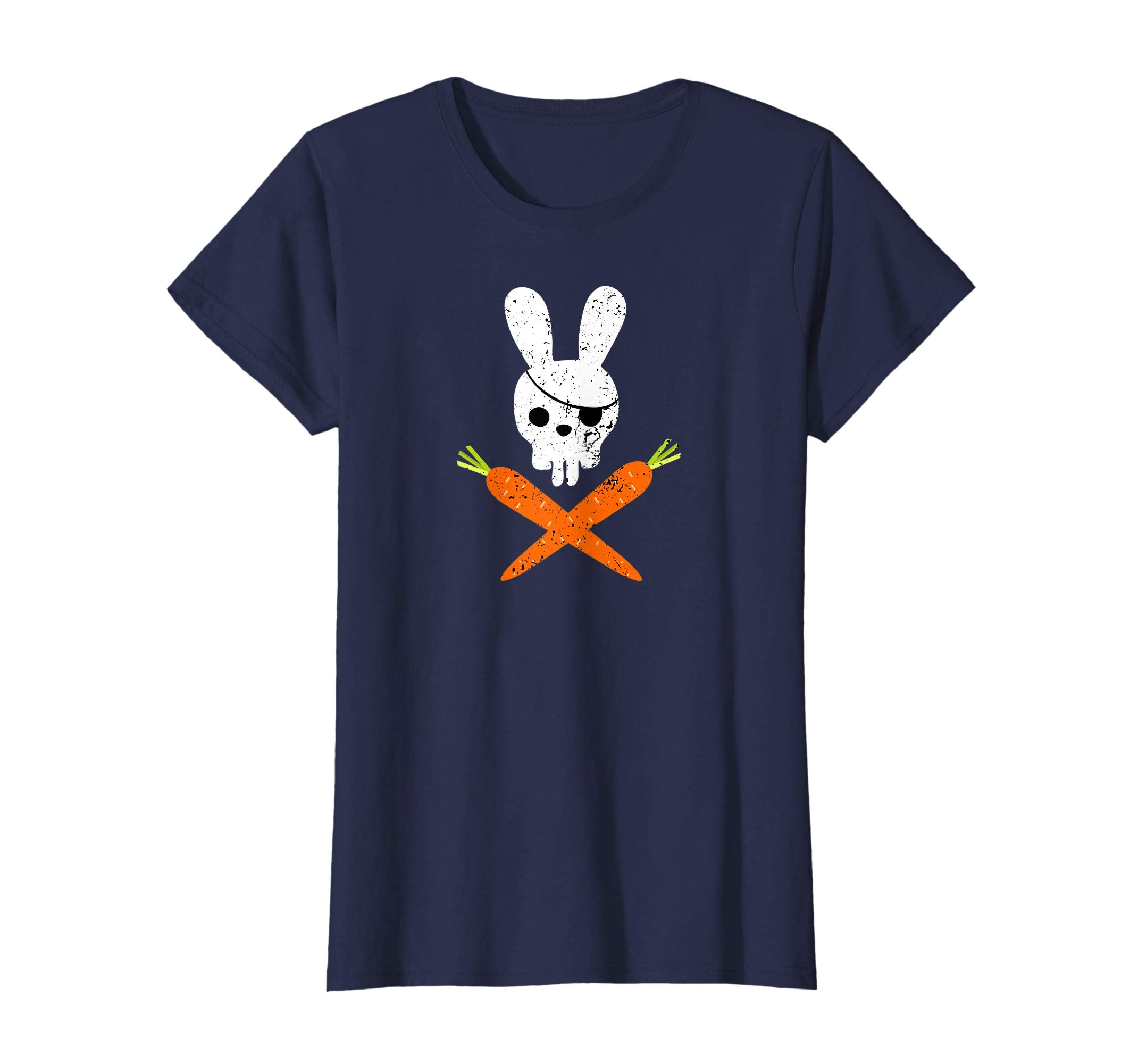 Funny Rabbit Shirt Pirate Easter TShirt for Boy and Girl