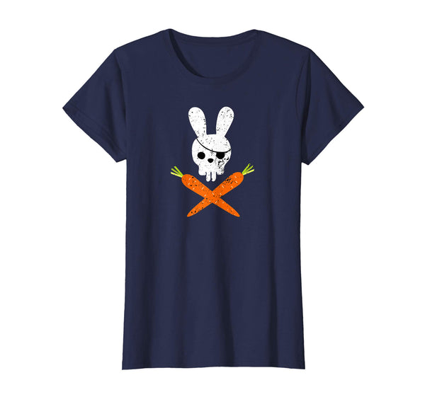 Funny Rabbit Shirt Pirate Easter TShirt for Boy and Girl