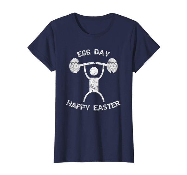 Egg Day Happy Easter Weight Lifting Bodybuilder T-Shirt