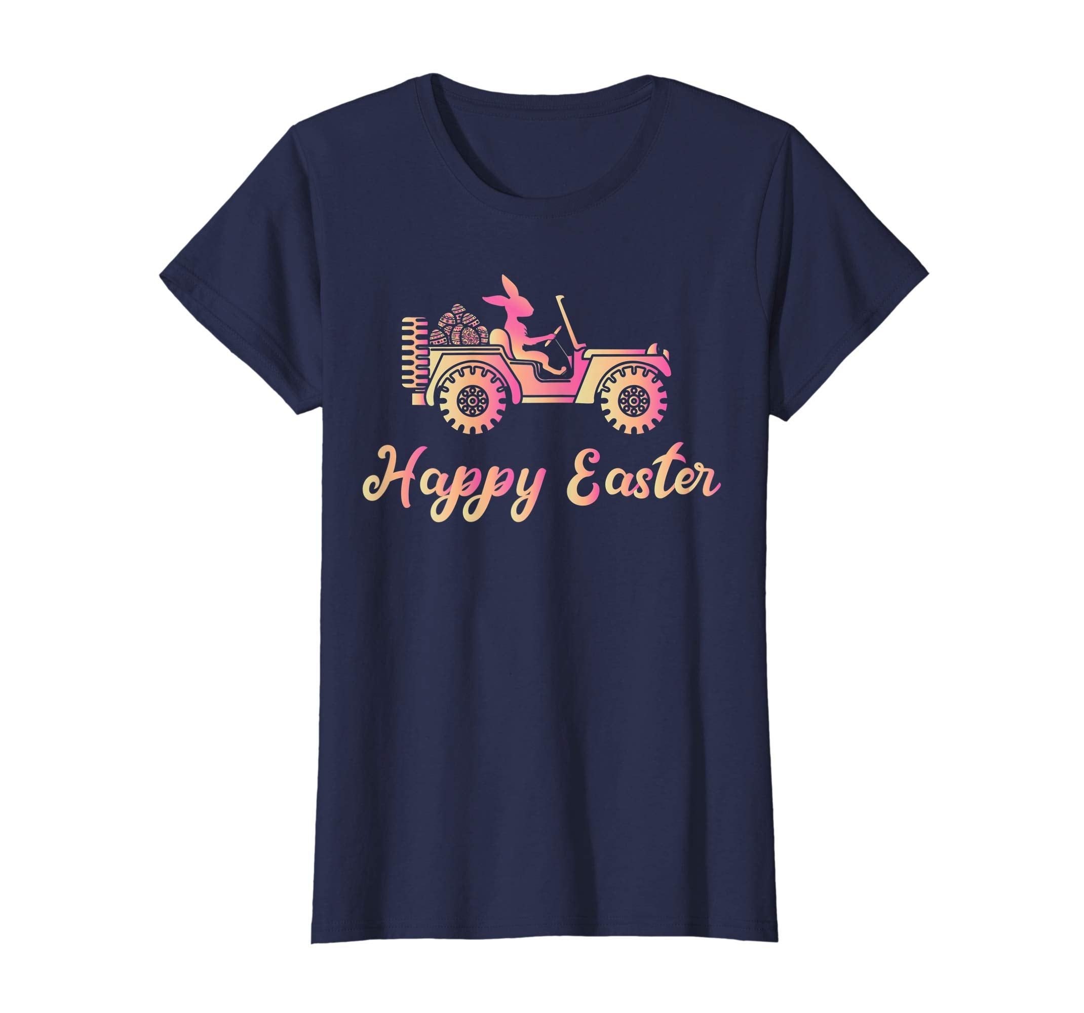 Jeep Happy Easter Bunny Eggs 4x4 Off Road Shirt