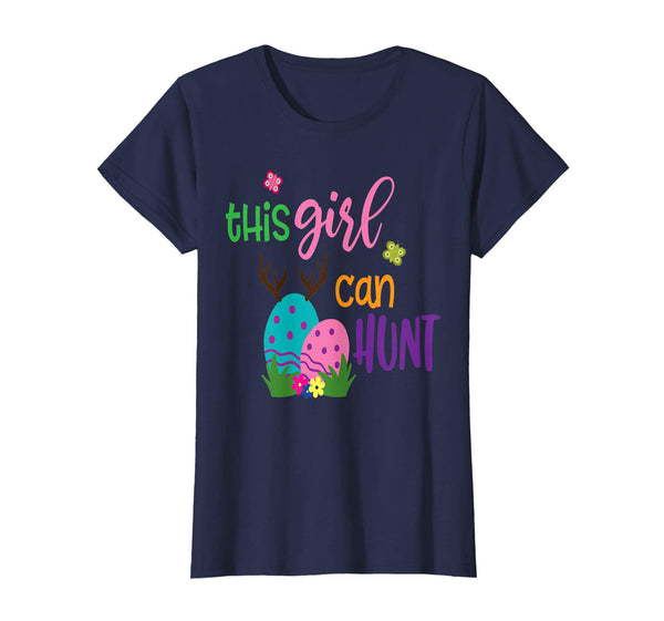 This Girl Can Hunt Funny Easter Gift Tshirt