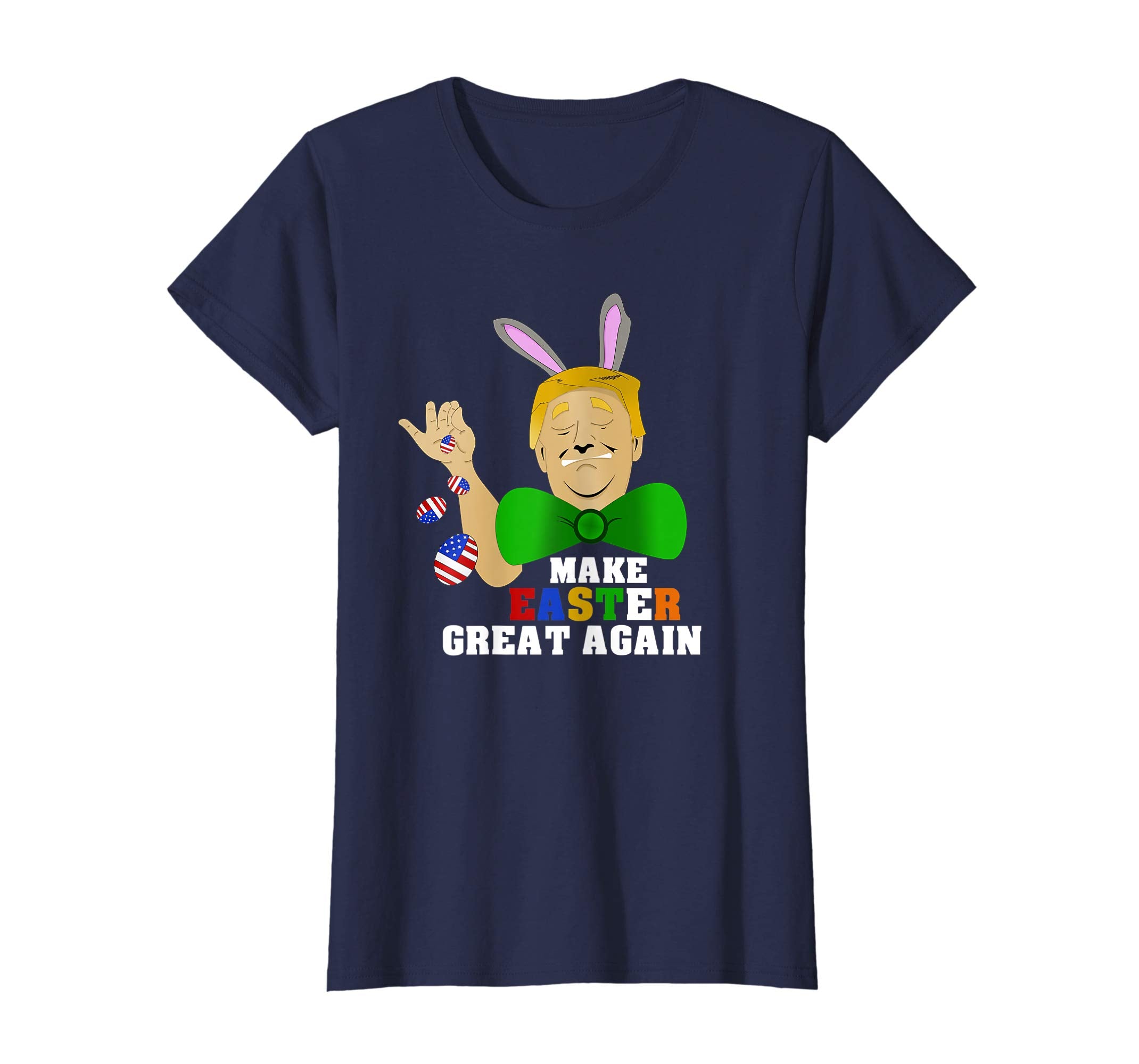 Funny Bunny Donald Trump Shirt Make Easter Great Again