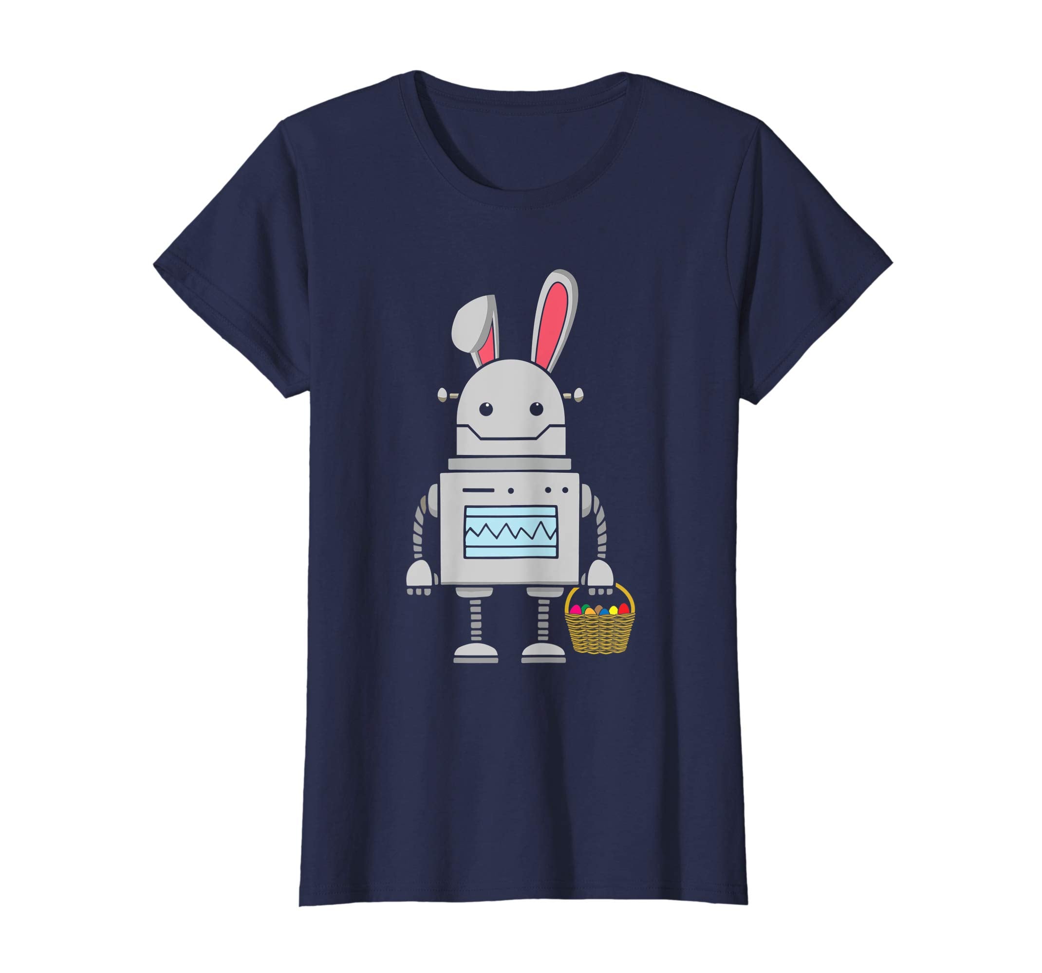 Cute Easter Robot Bunny T-Shirt