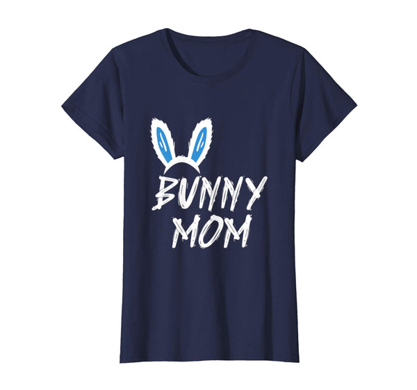 Womens Bunny Mom Funny Easter Egg Hunt Matching Family Gift Shirt