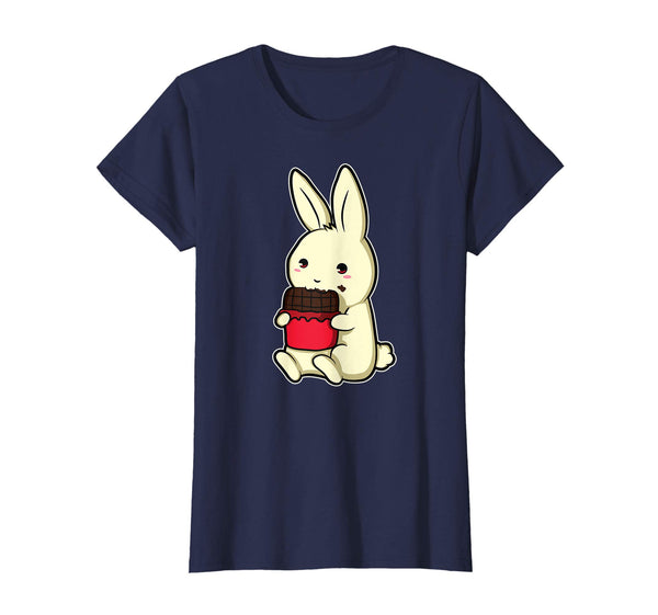 Funny Chocolate Bunny T-Shirt For Pet Lover Easter Gift