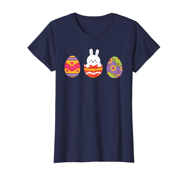 Funny Bunny Easter Shirt Rabbit Eggs Kids Girls Gift