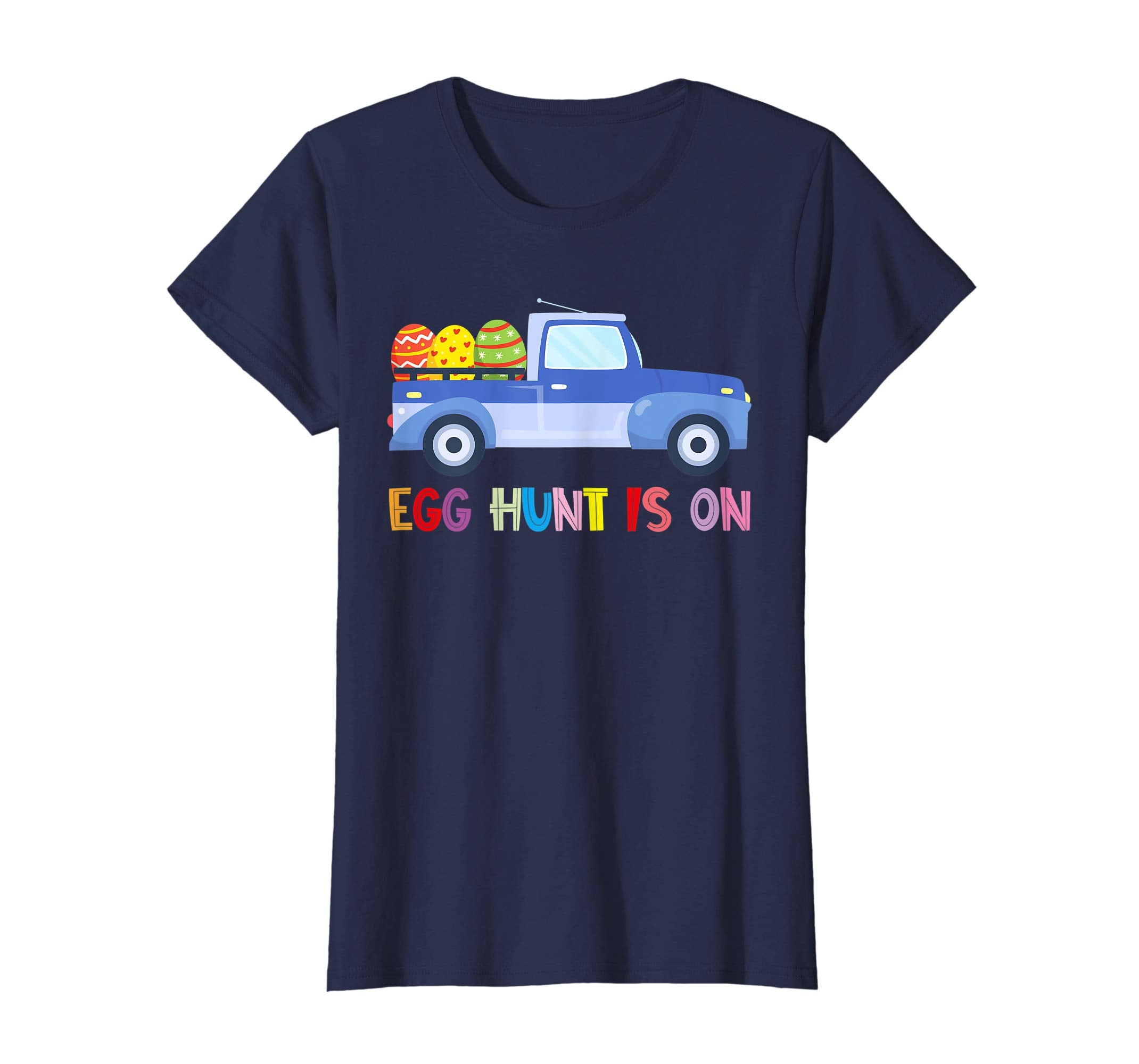 Happy Easter Truck Egg Hunt Is On Kids Boys Girls Shirt Gift