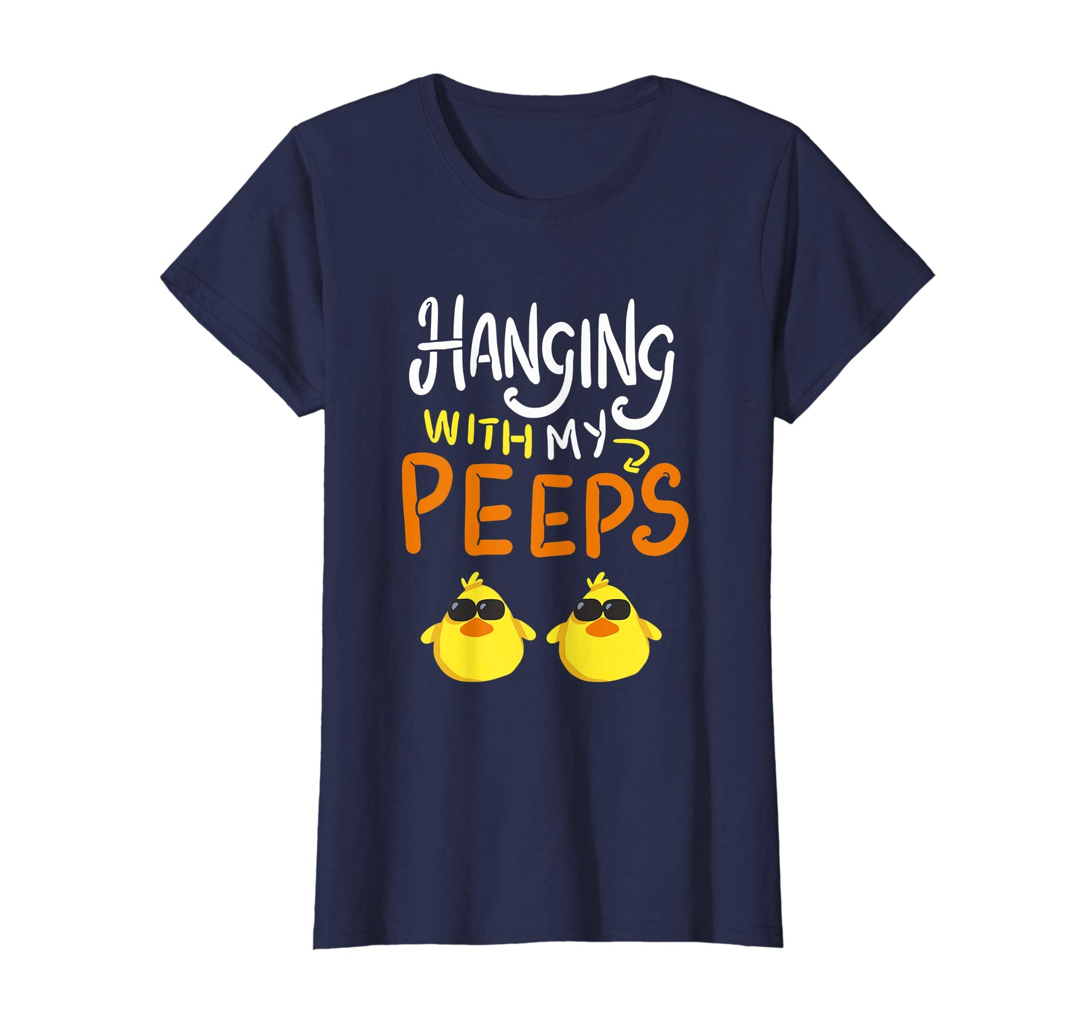 Hanging With My Peeps T Shirt - Funny Easter Peeps Gift
