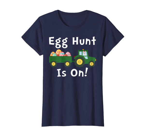 Egg Hunt Is On Tshirt Tractor Lovers Easter Kids Shirts