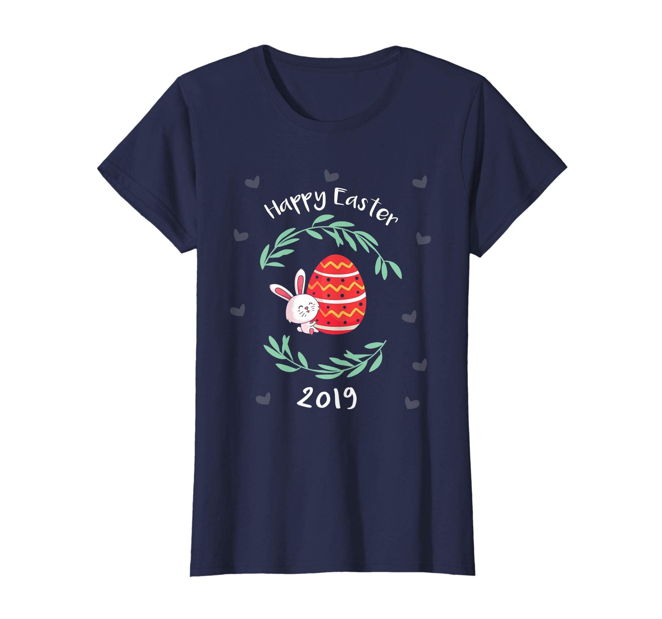 Happy Easter 2019 | Bunny Egg Easter Tshirt Gift